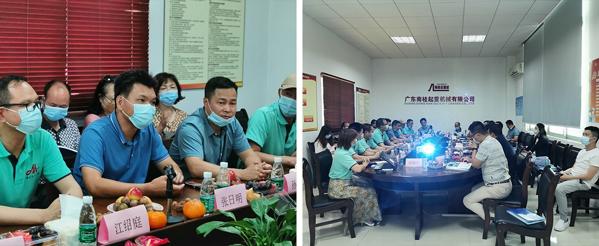 On May 27, 2021, the CPPCC of Conghua District, Guangzhou came to our company for inspection